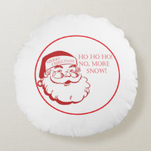 Papai Noel HO HO HO Não Há Mais Neve Natal Fofo