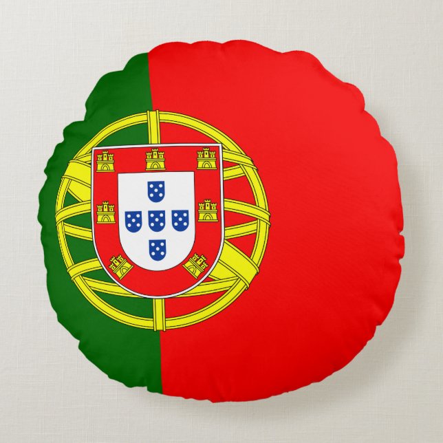 Almofada Redonda Pavilhão de Portugal (Frente)