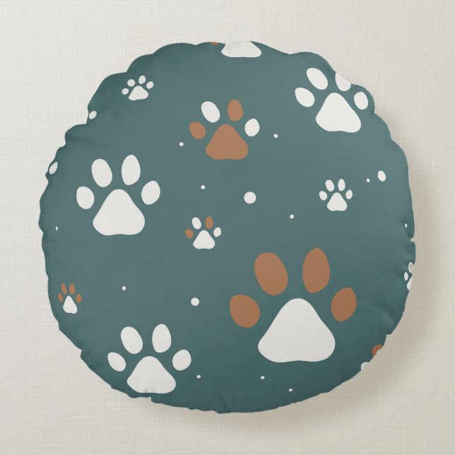 Almofada Redonda Pawz (Frente)