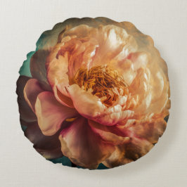 Almofada Redonda Peach Beauty