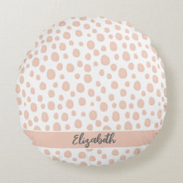 Almofada Redonda Pele Selvagem Animal