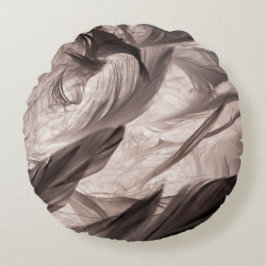 Almofada Redonda Penas