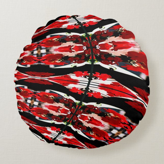 Almofada Redonda Penas..... (Frente)