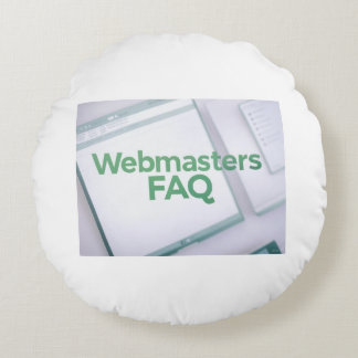 Almofada Redonda Perguntas frequentes sobre WebMasters
