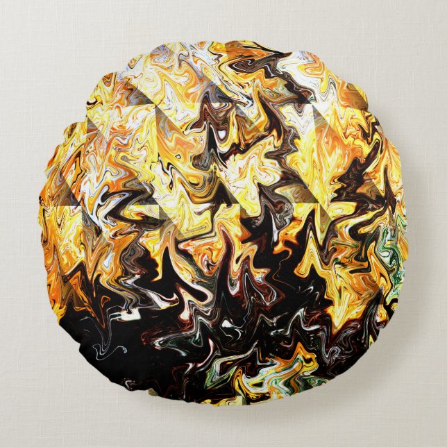 Almofada Redonda Perigo...... (Frente)