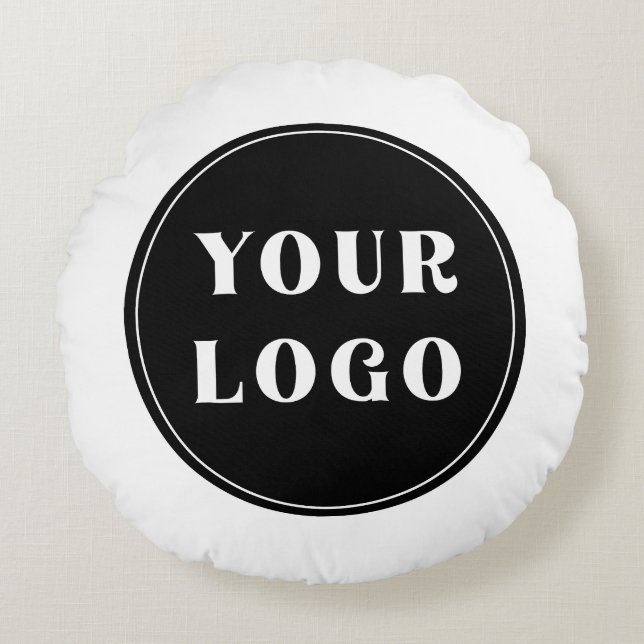Almofada Redonda personalizado, exclusivo, elegante e minimalista (Frente)