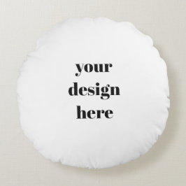 Almofada Redonda Personalizar ou personalizar