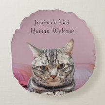 Personalizar Travesseiro de Gato Redondo
