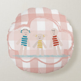 Almofada Redonda Petits Habitants - Canciones para Soñar