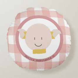 Almofada Redonda Petits Habitants - Canciones para Soñar