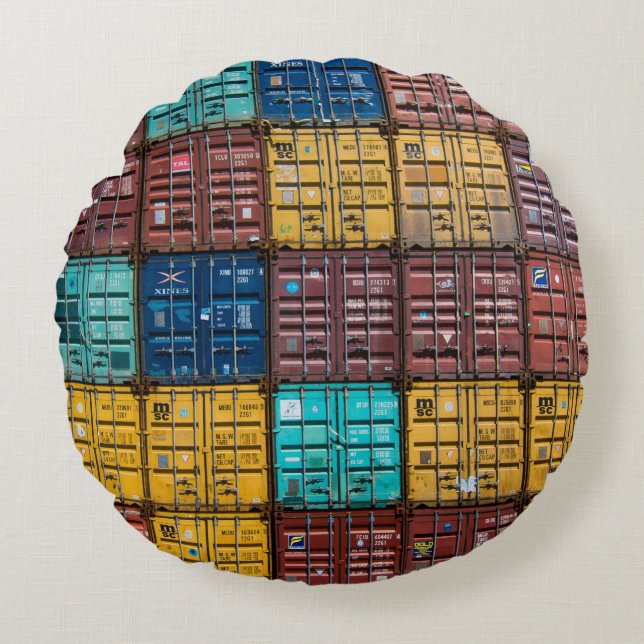 Almofada Redonda Pilha do reboque de carga (Frente)