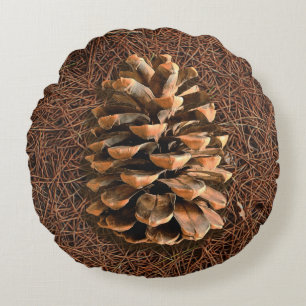 Almofada Redonda Pine Cone