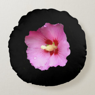 Almofada Redonda Pink Hibiscus Round Cushion