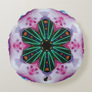 Almofada Redonda Pinkie Kaleidoscope