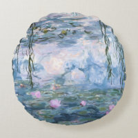Pintura Impressionista de Lírios Aquáticos de Clau