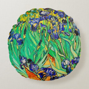 Almofada Redonda PixDezines van gogh íris/saint rémy