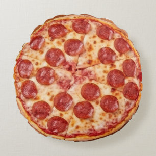Almofada Redonda Pizza