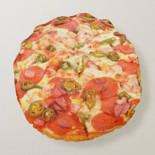 Almofada Redonda Pizza