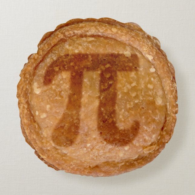 Almofada Redonda Pizza de Porco (Frente)