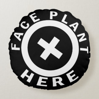 Almofada Redonda Planta da cara aqui