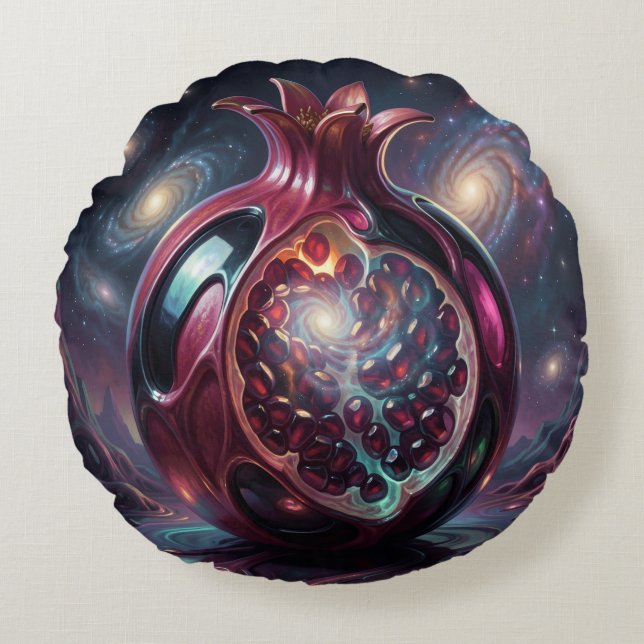 Almofada Redonda Pomegranate´3 (Frente)