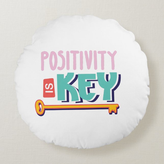 Almofada Redonda positivity is the key design  (Frente)