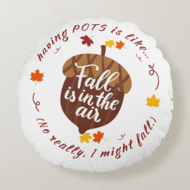 Almofada Redonda Potes Querem Tema Redondo Travesseiro