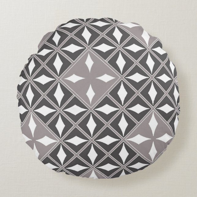 Almofada Redonda Prata (Frente)