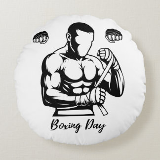 ALMOFADA REDONDA PRESENETE DE BOXEADOR PARA HOMENS