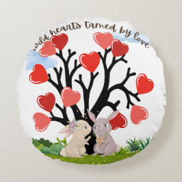 Almofada Redonda presente do travesseiro namorados