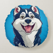 Presente para Amante de Cachorro de Desenho Husky