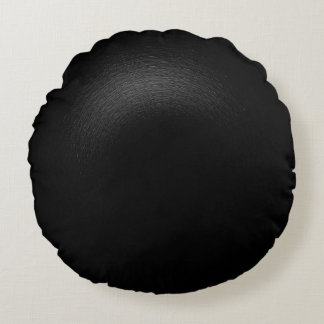 Almofada Redonda Preto-Sombreado - Crie o seu