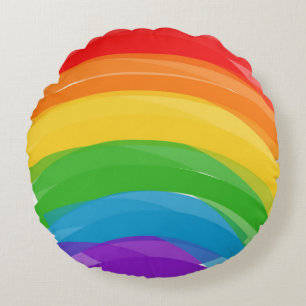 Almofada Redonda Pride Rainbow Pouf