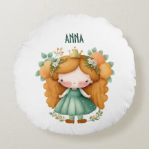 Princesa com laranjas e flores