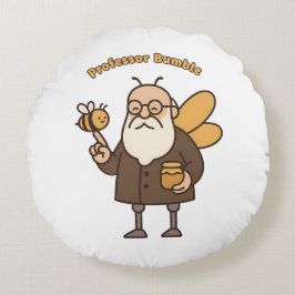 Almofada Redonda Professor Bumble Round Pillow