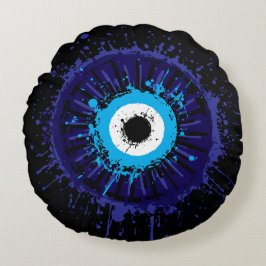 Almofada Redonda Proteção dos olhos mau
