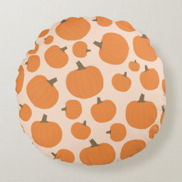 Almofada Redonda Pumpkin Pattern