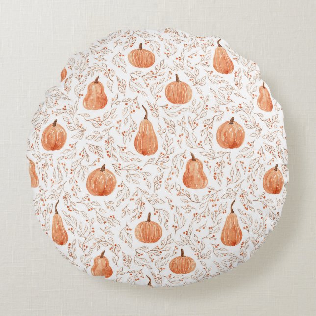 Almofada Redonda Pumpkins (Frente)