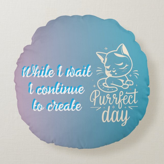 Almofada Redonda Purfect Day Cushion (Frente)