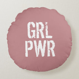 ALMOFADA REDONDA PWR GRL -