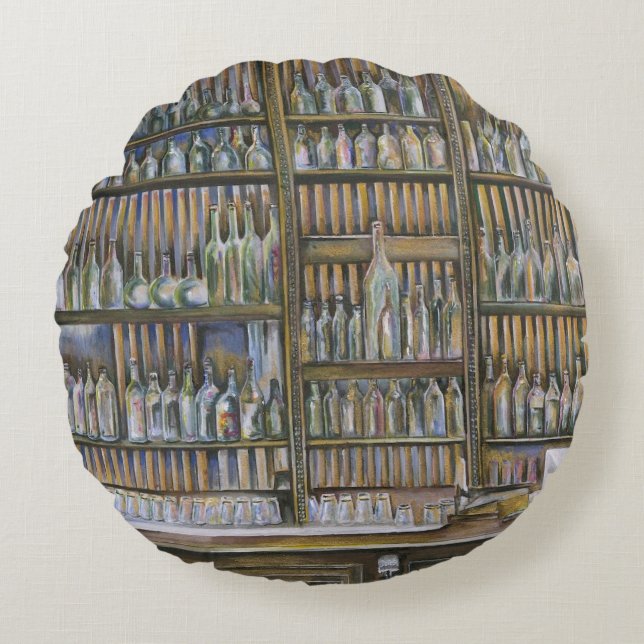 Almofada Redonda Quente, mas não movendo (Frente)