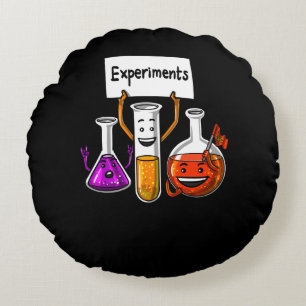 Almofada Redonda Química Ciência Experiências Engraçadas Piadas Esc