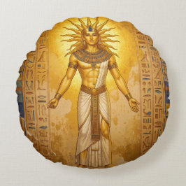 Almofada Redonda Ra – Ägyptischer Sonnengott´2