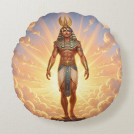 Almofada Redonda Ra – Ägyptischer Sonnengott´4