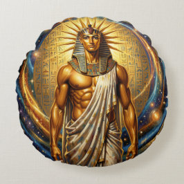 Almofada Redonda Ra – Egyptian Sun God´4