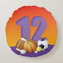 Rapariga 12 Birthday Sports Balls