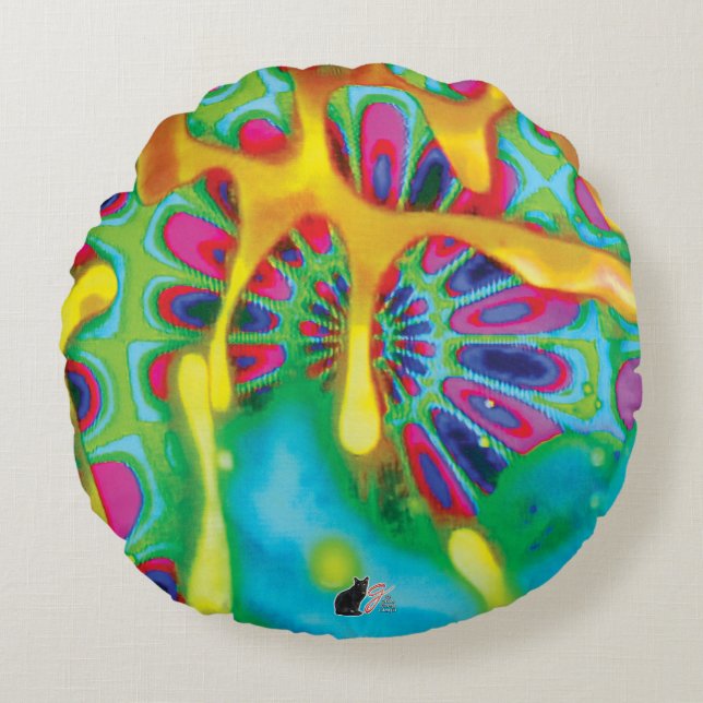 Almofada Redonda Raptura Radial (Frente)