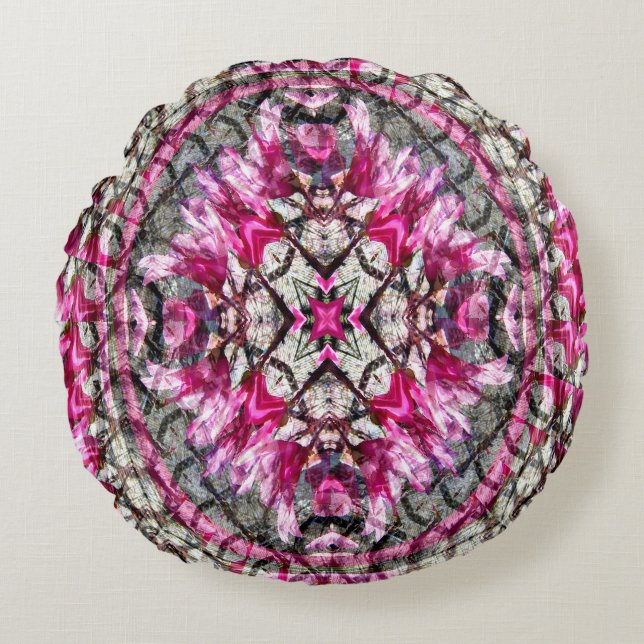 Almofada Redonda Rodovia Magnolias..... (Frente)