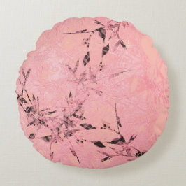 Almofada Redonda rosa