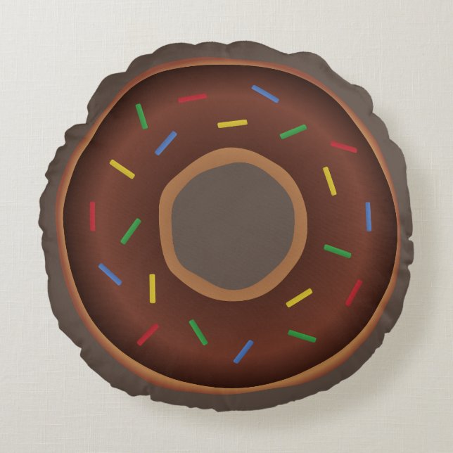 ALMOFADA REDONDA ROSQUINHA FUNNY ROUND TRAVESSEIRO (Frente)
